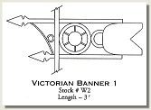 Victorian Banner Shop Drawing