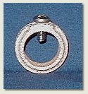 Brass Ball Ring For 5/8 Inch Lightning Rods
