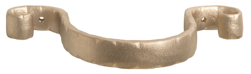 solid brass surround downspout bracket
