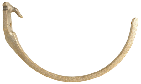 Brass Flat Plain Fascia Bracket