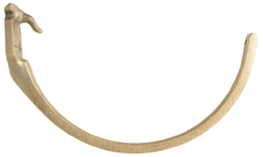 Brass Cast Flat Plain Fascia Bracket