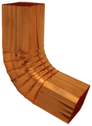 Copper Downspout Elbow