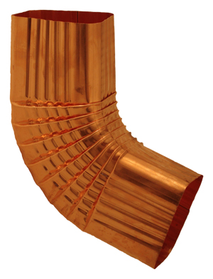 Copper Downspout Elbow
