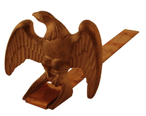 Casted eagle Snow Guard