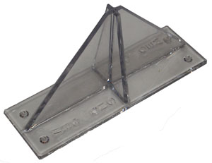 Clear Sno-Gem JR Snow Guard
