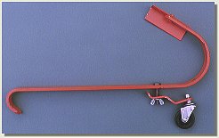 ladder hook with roller