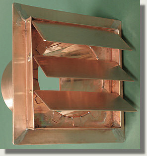 louvered dryer vent