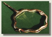 Coppered Pipe Hook