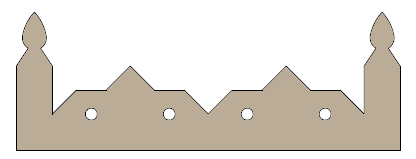 Ridge And Pyramid Cresting