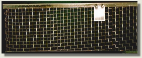 Copper Gutter Screen