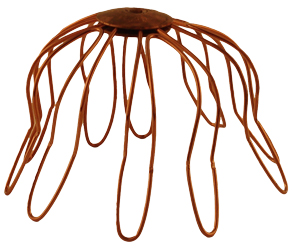 Copper Outlet Pipe Strainer