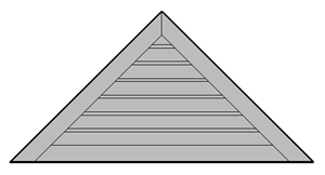 roof vent triangular