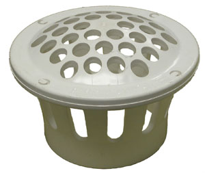 PVC crown vent guard