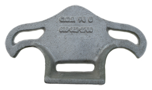 Casted whaletail Snow Guard
