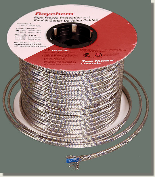 Raychem heating cable