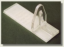 Plastic Snow Guard Peel Off Backing
